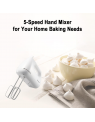 Panasonic MK-GH3 Hand Mixer 5-Speed Selection MK-GH3WSK *Available for West Malaysia only Panasonic MK-GH3 Hand Mixer 5-Speed Selection MK-GH3WSK *Available for West Malaysia only